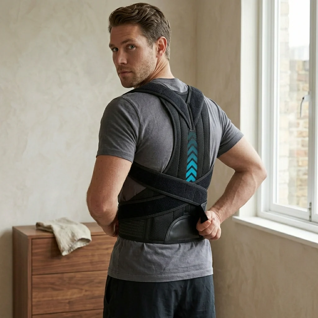 Ceinture de Soutien Lombaire Relief. — Correctrice de Posture